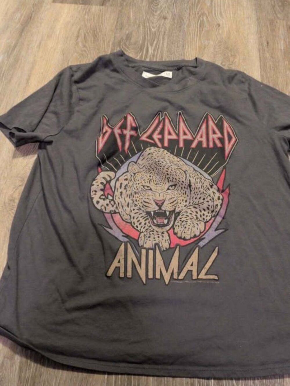 Abercrombie Kids Def Leppard Animal Graphic T-Shirt 9/10